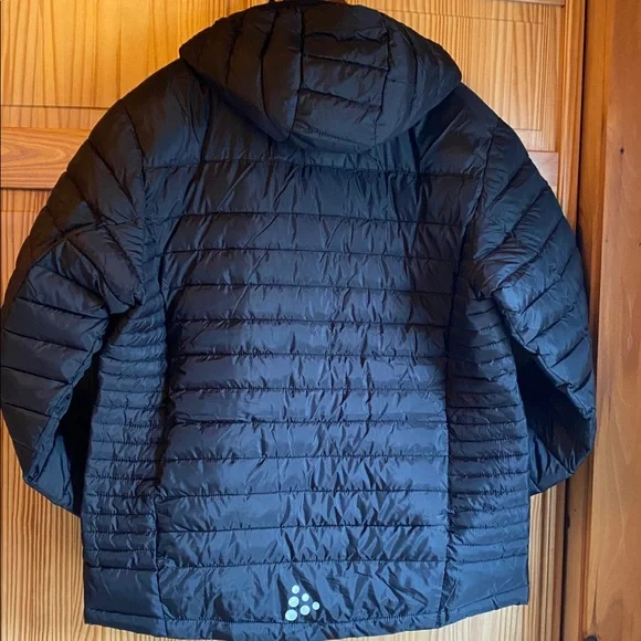 Craft Quilted Black Hooded Jacket - Picture 4 of 4